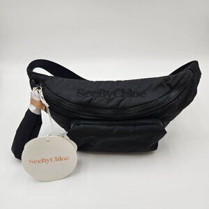 NWT - SEE BY CHLOE - Black Belt Bag